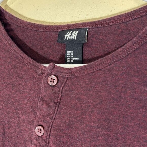 Burgundy casual shirt - Picture 3 of 4